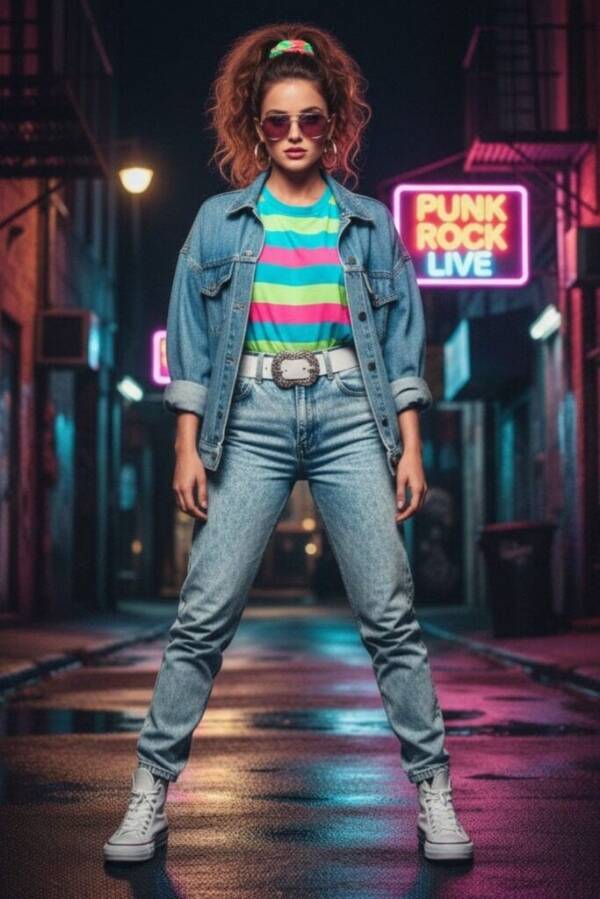 Look Anos 80 Feminino para Festa: 41 Ideias – Jornal10