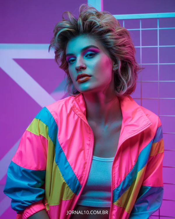 Look Anos 80 Feminino para Festa: 41 Ideias